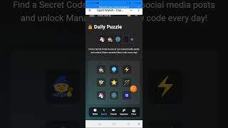 spell wallet daily puzzle today / spell wallet today secret code/Daily Combo spell wallet