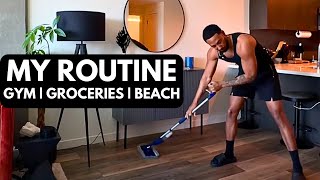 Morning Routine - GYM, GROCERIES, BEACH