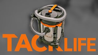 TACKlife PVC05B Wet/Dry Vac Review/Unbox/Demo