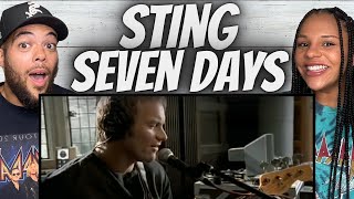 MUSICAL GENIUS!| FIRST TIME HEARING Sting -  Seven Days REACTION