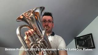 Overview of LefreQue Plates for Euphonium