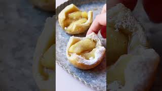 Mini apple pies with puff pastry