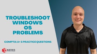 CompTIA A+ 220-1102 - Practice Questions - Domain 3.1 - Troubleshoot Windows OS Problems