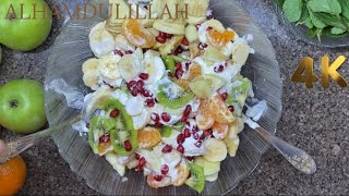 ФРУКТОВЫЙ САЛАТ: БЫСТРО,ВКУСНО И ПОЛЕЗНО 🍊 FRUIT SALAD: FAST, DELICIOUS AND HEALTHY