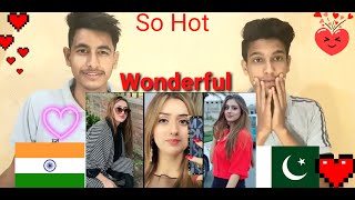 Indian Reaction On | Jannat Mirza TikTok Video | Beautiful Pakistan Tiktoker 🇵🇰 😍