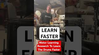 Science of Learning DRUMS Faster #neuralscience #drums #brain #drumlesson