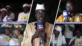 REVIVEZ LES TEMPS FORTS DE L'ARRIVÉE SPECTACULAIRE DU PRÉSIDENT ABDOULAYE NIANE À DAHRA DJOLOF