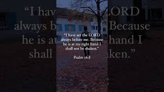 Psalms 16:8 Daily Bible verse #biblestudy