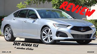 2021 ACURA TLX REVIEW -- THE MOST CONSERVATIVE LUXURY IN JAPANESE SEDAN ?