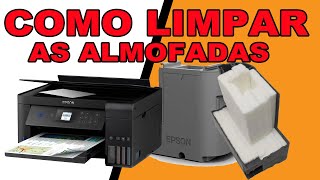 Como Limpar As Almofadas da Impressora Epson L4160, L4150,  L6161, L6171, L6191, L3110 e outras