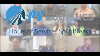 P&S Hours of Service: Split Breaks