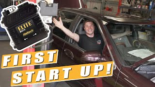 TURBO FAIRLANE BUILD - Part 4 - First Start Up With The Haltech!