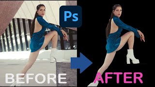 Unbelievable Hack: How to Remove Backgrounds in Photoshop with Just 1 Click!