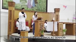 Salmo 91(92) COMO É BOM AGRADECERMOS AO SENHOR!