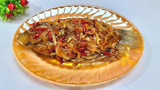 RESEP DAN CARA MEMASAK IKAN GURAME ASAM MANIS PEDAS