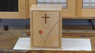 I made an urn for my mother.