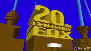 20th centeury Fox logo prisma 3D