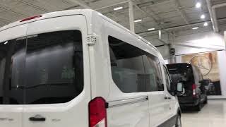 FORD TRANSIT WAGON 2016 T-150 130" MED ROOF 8 PASS