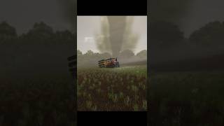 Farming simulator 25 new tornado😱😀 future is available #tornado   😝💯💪          #viralvideo