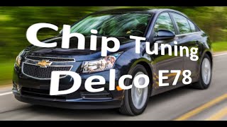 Chevrolet Cruze chip tuning 1 4 turbo delco e78