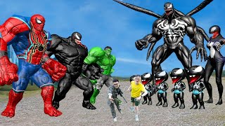 Rescue SUPERHERO Family HULK & Family SPIDERMAN, BLACK PANTHER 2: Back from the Dead SECRET - FUNNY