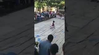 kid got throw