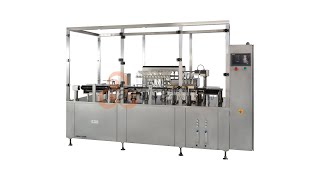 Automatic High Speed Multi-Axis Servo Driven Ampoule Filling and Sealing Machine - AHAFS-240S