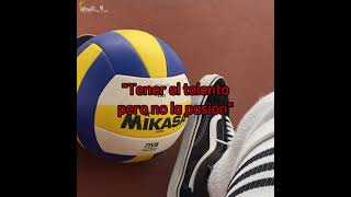 "Tener el talento y la pasión" #dibujo #volleyball #talento #pasión