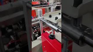 Hot Seal and Hot Cut Bag Making Machine | Efficient and Precise Production in Action