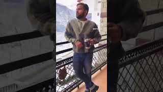 Manali Snowfall❄️ #shorts #youtubeshorts #shortsvideo #viralshorts #manalisnowfall