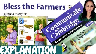 Bless the Farmers | Poem | Explanation in Hindi | Grade 3 | Communicate with Cambridge