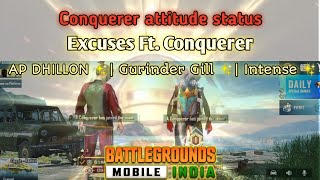 Excuses | ft.conquerer 😈 Song by AP DHILLON 🔥