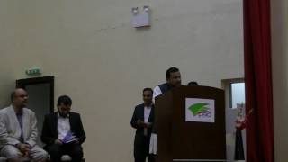 Ulfat Sheri reciting poetry in National day celebration Dubai- Salam Emaraat mushaira