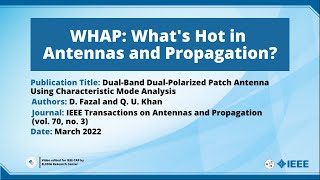 Dual-Band Dual-Polarized Patch Antenna Using Characteristic Mode Analysis