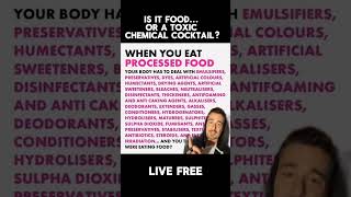 When you eat processed foods... #processedfoods #chemicals #conscious #livefree