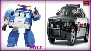 Robocar Poli in real life! Educational video for kids! New cartoons about cars 7