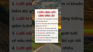 5 Điều càng lười càng sống lâu #suckhoe #doisong #baihoccuocsong #xuhuong #reels