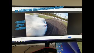 LG 29UM69G Ultrawide Gaming Monitor Unbox,  Setup and Test