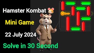 22 July Hamster Kombat Mini Game | mini game hamster kombat