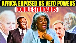 AFRICA UNITED STATES UN VETO POWER DOUBLE STANDARD EXPOSED AS AFRICA DEMAND UN SEAT AFCFTA NEW YORK