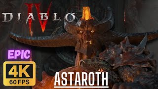 Astaroth Epic Fight - Diablo IV (4K60FPS No Commentary)