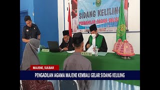 PENGADILAN AGAMA KABUPATEN MAJENE KEMBALI GELAR SIDANG KELILING DI KECAMATAN PAMBOANG!!