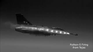 Fighter Jet Tejas Cleared To Carry Python-5 Air-To-Air Missile