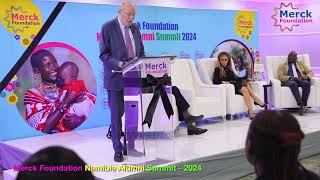 Merck Foundation CEO Dr. Rasha Kelej @ Merck Foundation Namibia Alumni Summit 2024 Summary