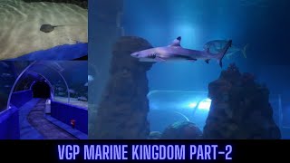 India's first tunnel aquarium | VGP Marine Kingdom Part-2 | AK VLOGS AND TRAVELS