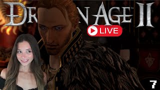 Let's Hope This Works | Let's Play Dragon Age 2 Blind Ep.7 | 🔴LIVE🔴