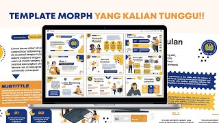 New Premium Powerpoint Template Morph Sidang Skripsi by Ree Studies