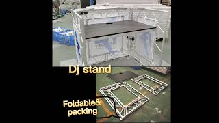 Aluminium DJ stand for event from Dragonstage