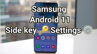 How to change Side Key settings in Samsung S20 Ultra, Open any app using Side key button in Android