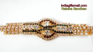 Lustrous Diamond Rakhi